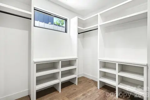 Custom Built Primary Closet