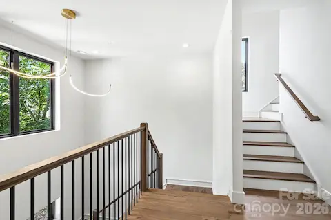 Stairwell to third floor