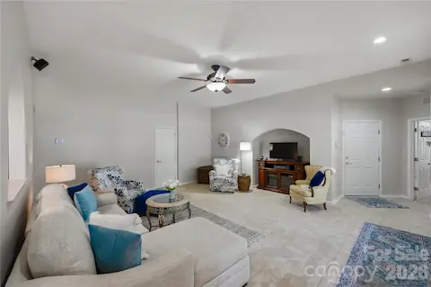 Basement living room