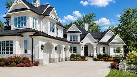 White exterior example