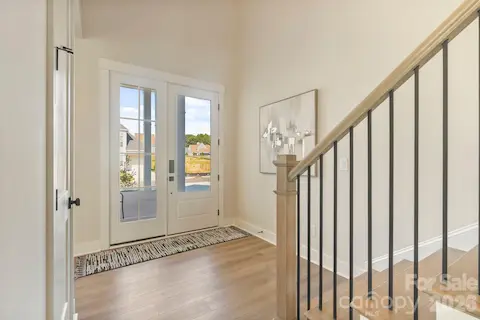 Two-story entry to greet your guests