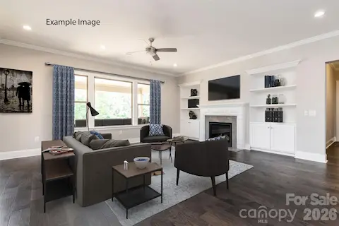 Example Photo - Family Room *Virtually Staged*