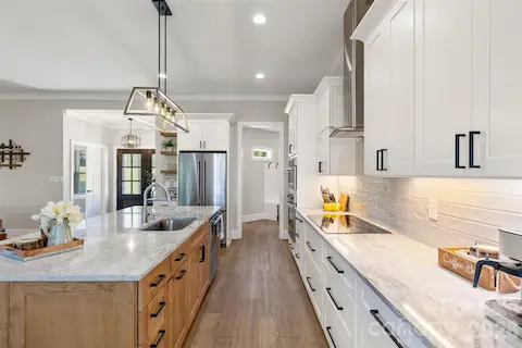 Modern Kitchen with lots of counter space