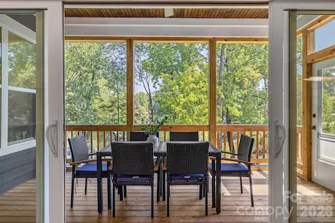 Screened Porch with Stunning Lake Views