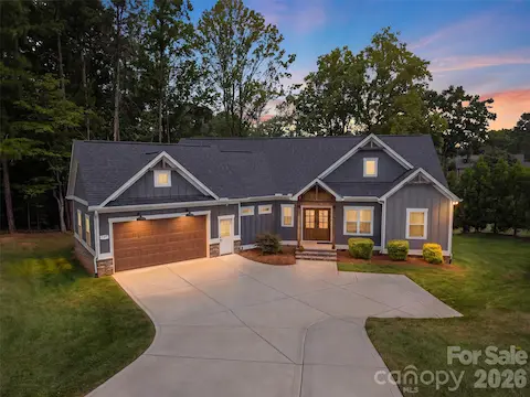 Twilight View of the Home