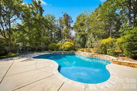 Inground Pool with Waterfall!