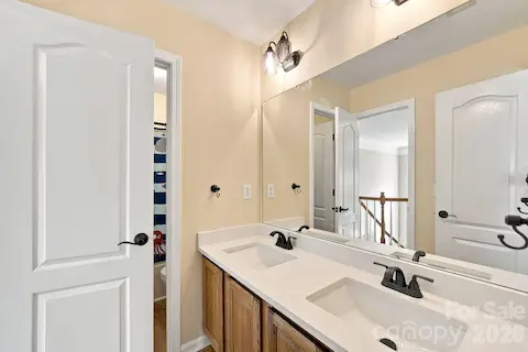 Brand New Vanities In Upstairs Bathrooms