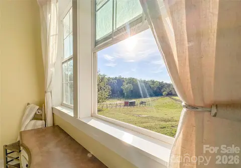 Stunning view from the guest cottage bedroom-imagine waking up to this!