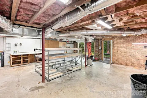 Lower/Basement Level Workshop