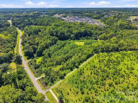 Home sits at 2nd Driveway on the right---Long Path in foreground is the Greenway Trail