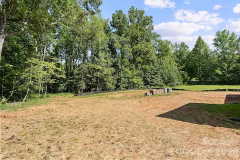 This open backyard has room for a pool.