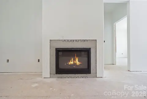 Cozy electric fireplace!