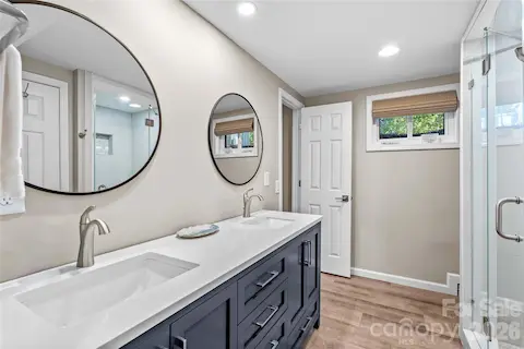 Lower level bathroom