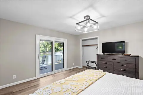 Bedroom #2 with lake view