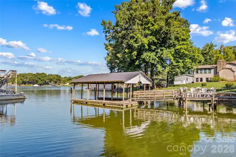 Pier and covered boat slip