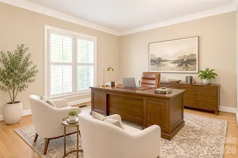 Virtually Staged Office/Flex Room