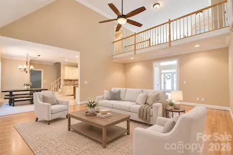 Virtually Staged Great Room