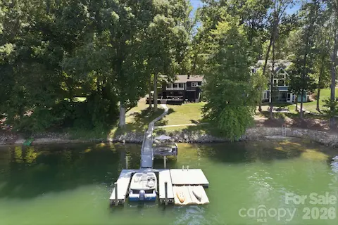 Your private dock is just steps from the back door.