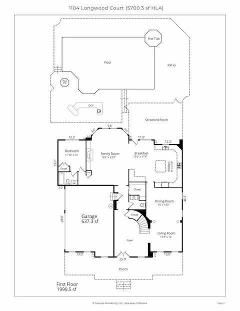 First Floor floorplan