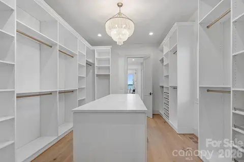 Primary closet