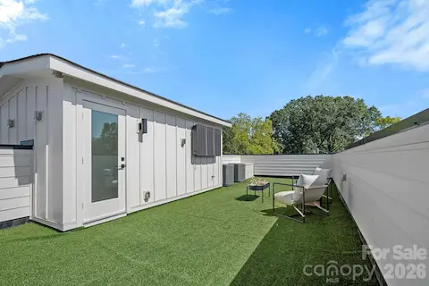 Expansive rooftop terrace w/ city views