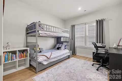 Second bedroom, connects to hall bath