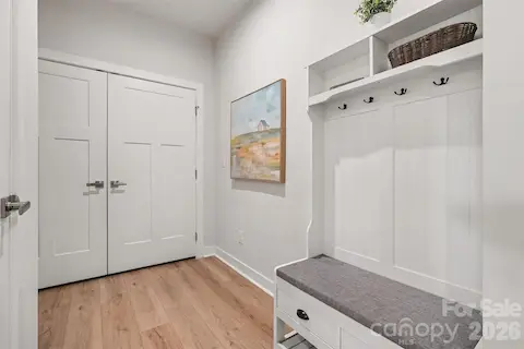 Mud room, drop zone, coat closet