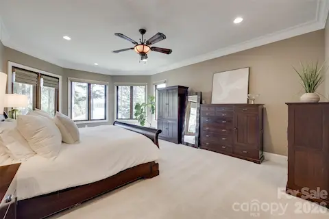 Primary Suite with water views