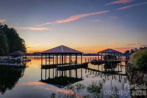 Sunrise view from the water