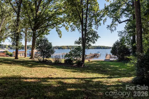 Big water views from back patio